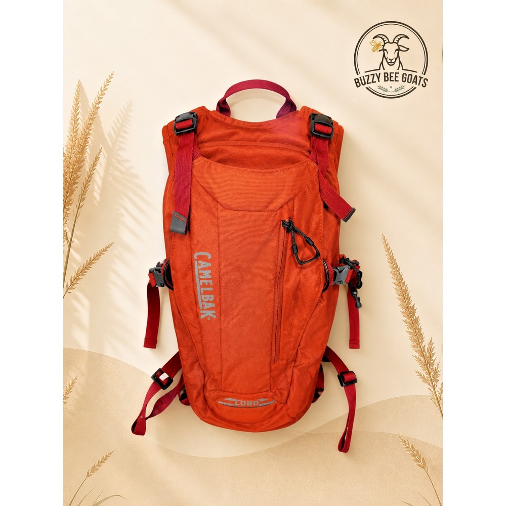 CAMELBAK GAMBLER HYDRATION PACK BACKPACK ORANGE NO BLADDER HIKING